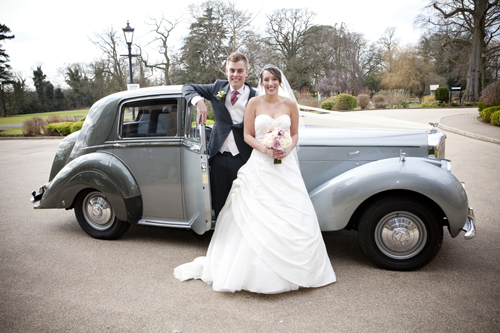 wedding photographer image of bride and groom at Rookery Hall Hotel & Spa