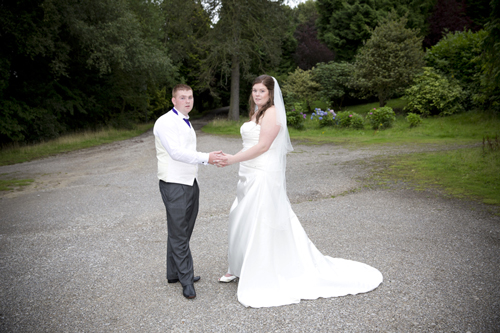 wedding photographer image of bride and groom
